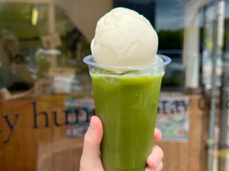 キッチンカー6（抹茶フロート）の写真