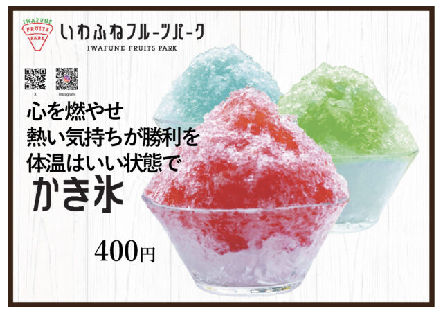 かき氷の写真